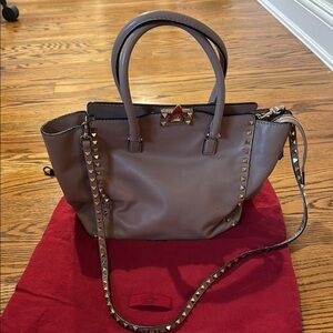 Valentino Tan Studded Women's Bag
